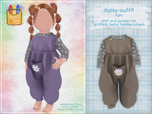 smallfry - daisy outfit tan