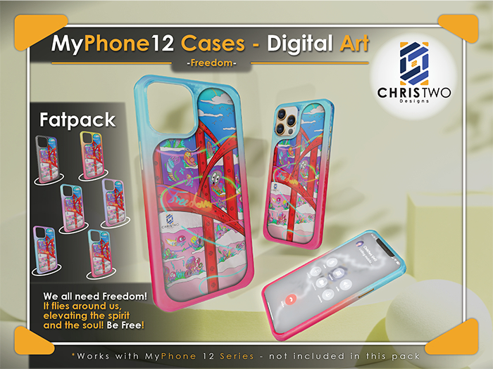 MyPhone12 Cases Pack -Freedom- [Chris Two Designs]