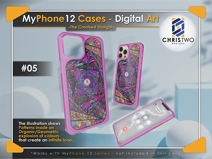 MyPhone12 Case05 - The Crooked Straight - [Chris Two Designs]