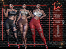 Tia Set, Leggings & Top. 45 Mix Match textures, .Luna Chelsea
