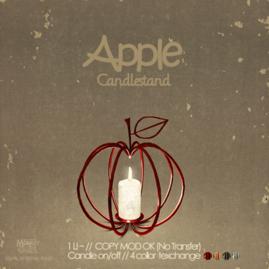 [MG]Apple candlestand