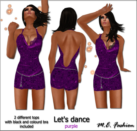 M.E. Fashion - Let's dance - Purple