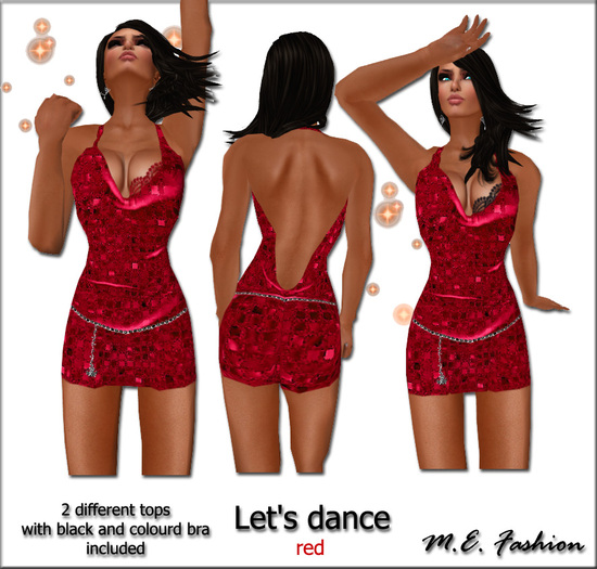 M.E. Fashion - Let's dance - Red