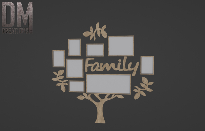 Tree photo frame 002 Full Perm Mesh
