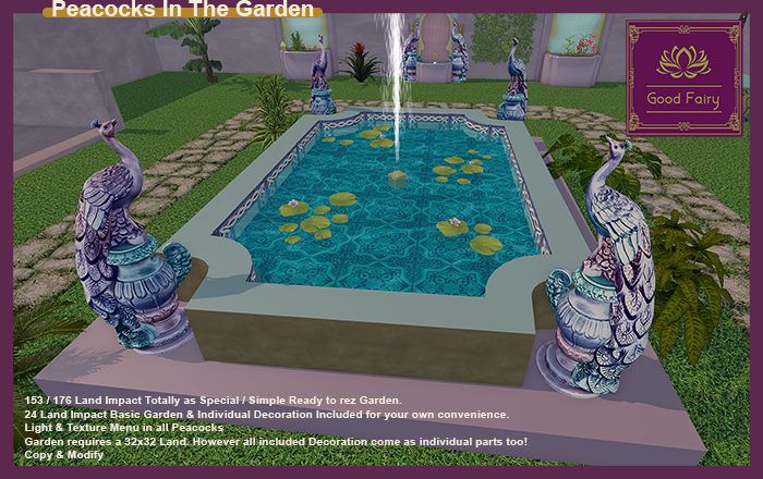 [Good Fairy] - Peacocks In The Garden {Complete Set}