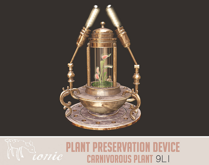 ionic : Plant preservation device - Carnivorous plant