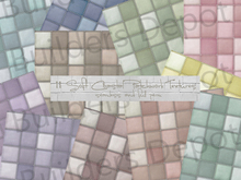 FULL PERM 11 Soft Coastal Patchwork Textures