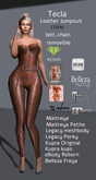 Res_Tecla jumpsuit with chains and belts CORAL