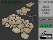 .::QUTWORLD Stone Pathway Desert ::.FP 