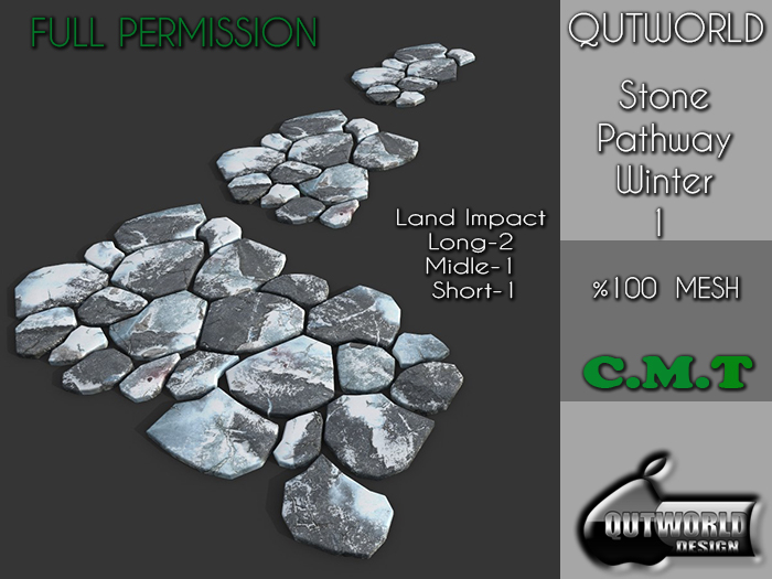 .::QUTWORLD Stone Pathway Winter-1 ::.FP 