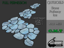 .::QUTWORLD Stone Pathway Ice-1::.FP