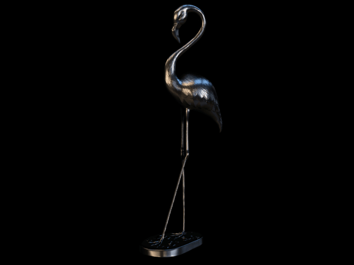 Fat Decor  Flamingo Black
