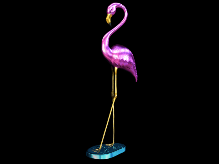 Fat Decor  Flamingo Pink