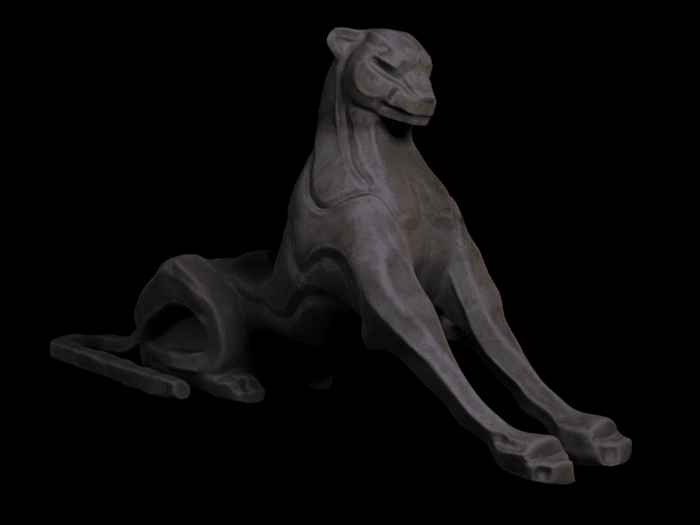 Fat Decor - Panterra Statue (Stone)