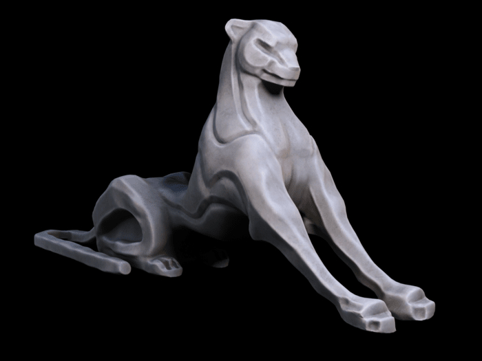 Fat Decor - Panterra Statue (Marble)