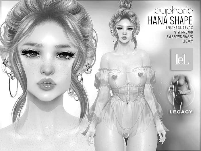 EUPHORIE - Hana Shape - Lelutka DEMO