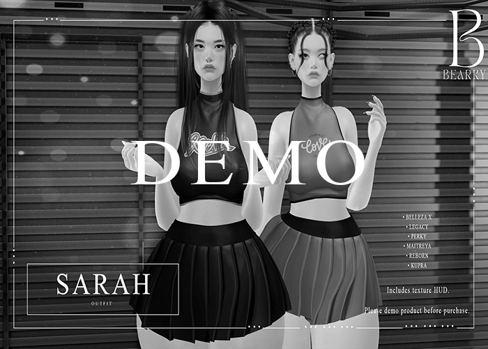 Bearky - Sarah Outfit DEMO