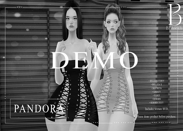 Bearky - Pandora Dress DEMO