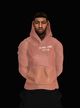 Second Life Marketplace - Peach Dylan Hoodie - Legacy