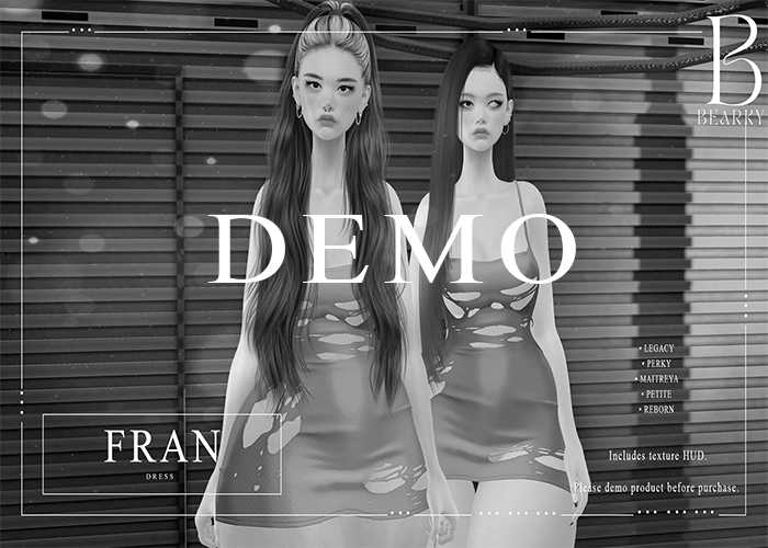 Bearky - Fran Dress DEMO