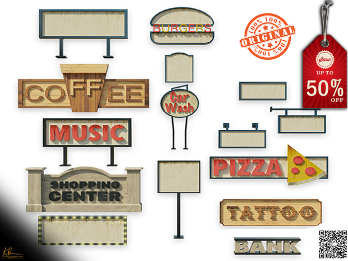 Kb- Full Pack Signage