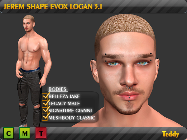 Jerem shape Evox Logan 3.1