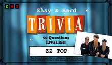 =D2T Trivia Game= ZZ Top [T] boxed