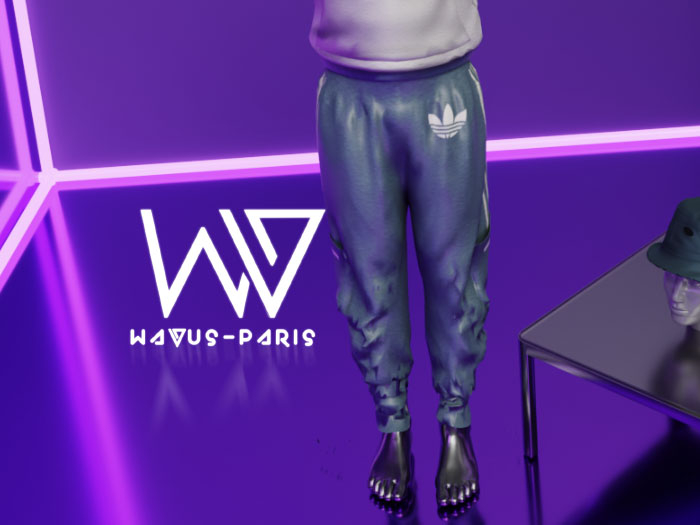 ADD Blue Sweatshirt Pants