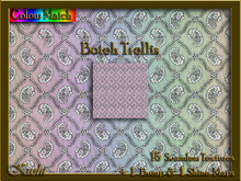 Boteh Trellis Seamless Texture Pack