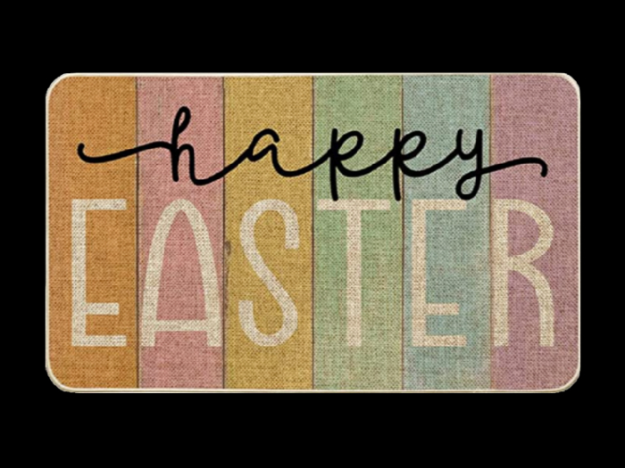 *6KW* FULL PERM Easter 2 Welcome Mat Texture #2