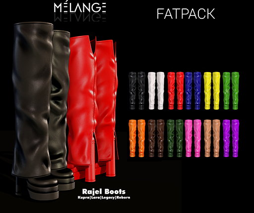 Melange: Rajel Boots [Fatpack]