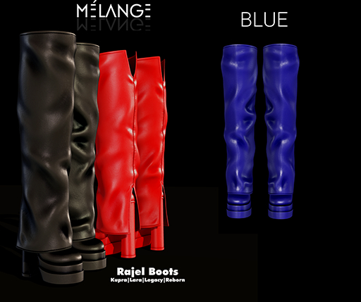 Melange: Rajel Boots [Blue]