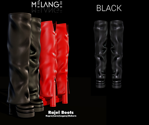 Melange: Rajel Boots [Black]