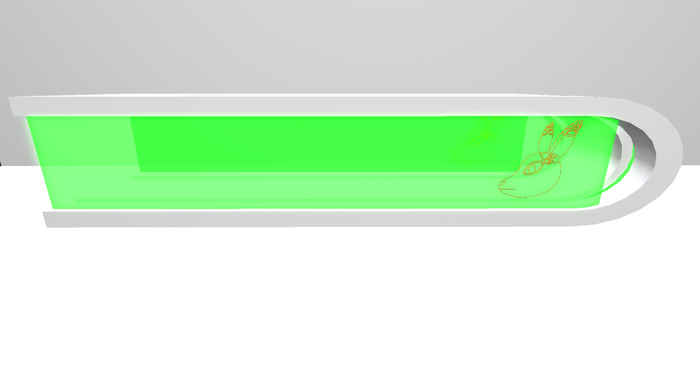 Jerboa Designs Futuristic Shop Table White