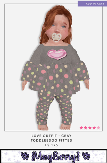 {MB} Love Outfit - Gray