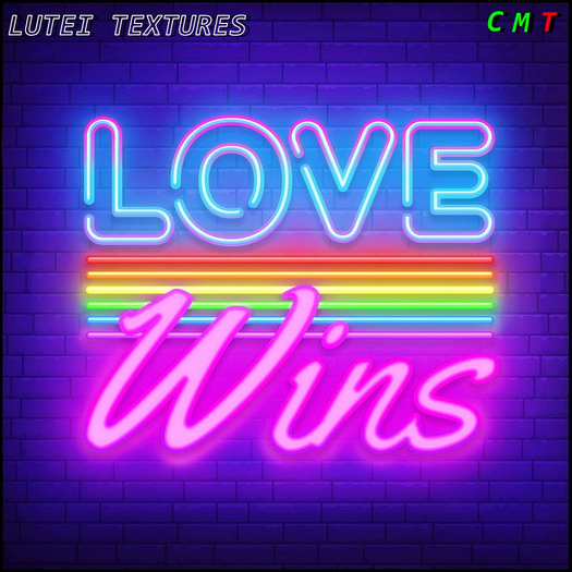 [LUTEI] Texture Love Wins Neon