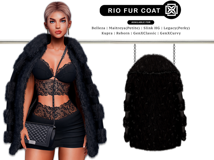 Addams - Rio Fur Coat #29