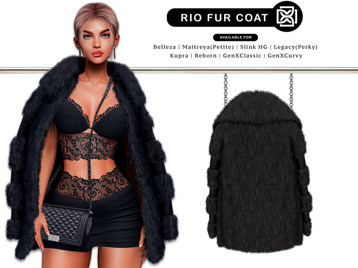 Addams - Rio Fur Coat #30