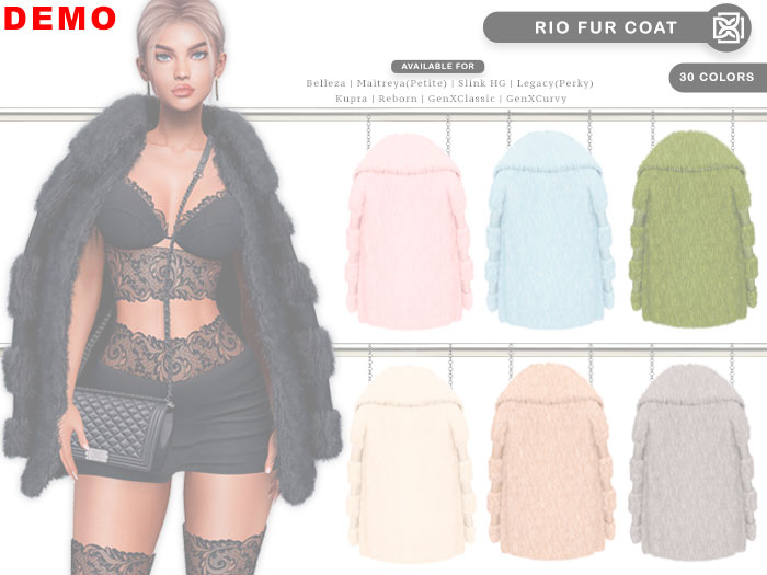 Addams - Rio Fur Coat #DEMO