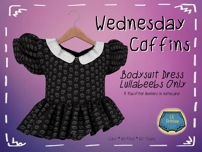 =LB= Wednesday Coffin Dress