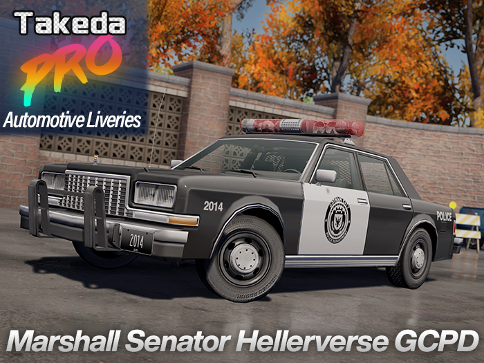 Takeda PRO Auto Livery - Marshall Senator Hellerverse GCPD