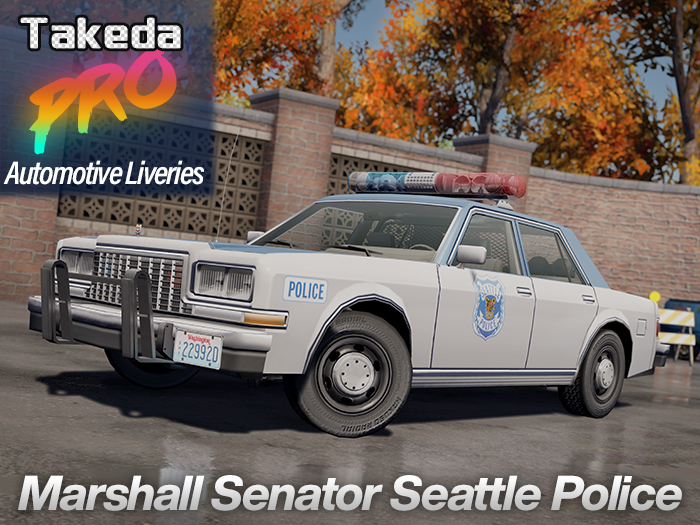 Takeda PRO Auto Livery - Marshall Senator Seattle Police