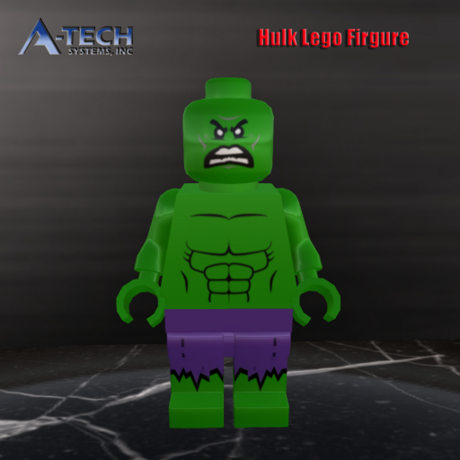A-Tech - Hulk Lego Figure