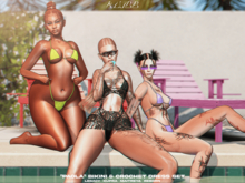 #Klubb "Paola" Bikini & Crochet Dress [FP]
