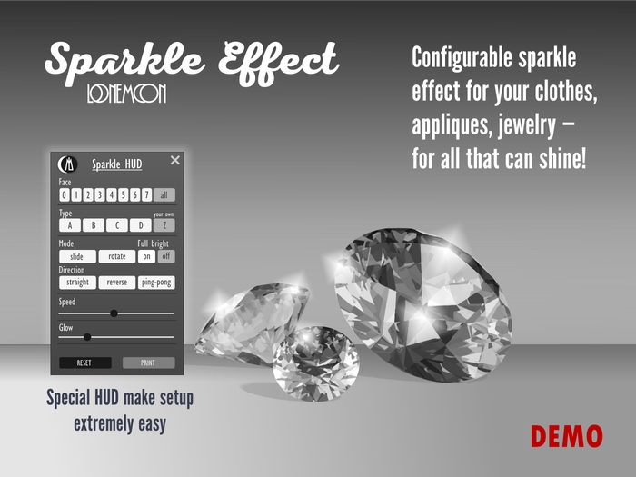 LoneMoon Sparkle Effect DEMO