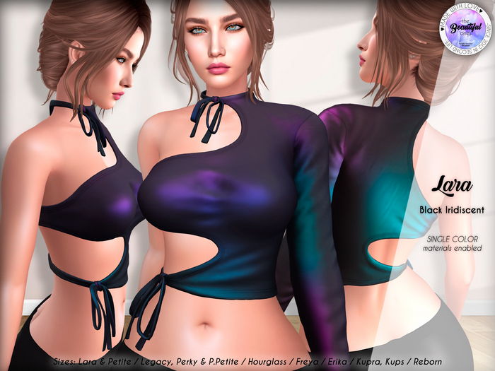 .:TBO:. Lara top - Iridiscent
