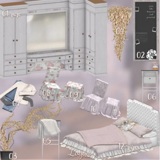 12. Lagom - Country princess [Bed Adult] RARE