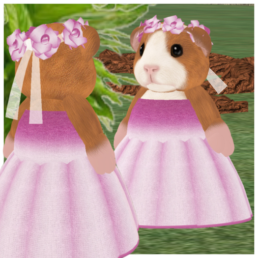 *VLC* Spring dress for tinies - Pink