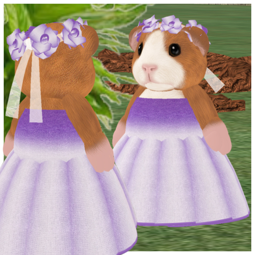 *VLC* Spring dress for tinies - Purple