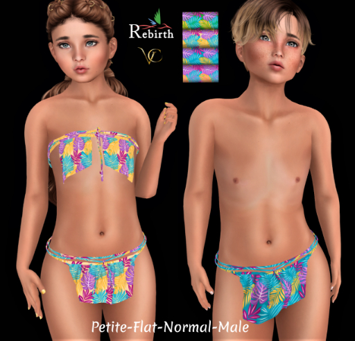V.C] Roxane Top + Skirt (M+ F) Rebirth  pack